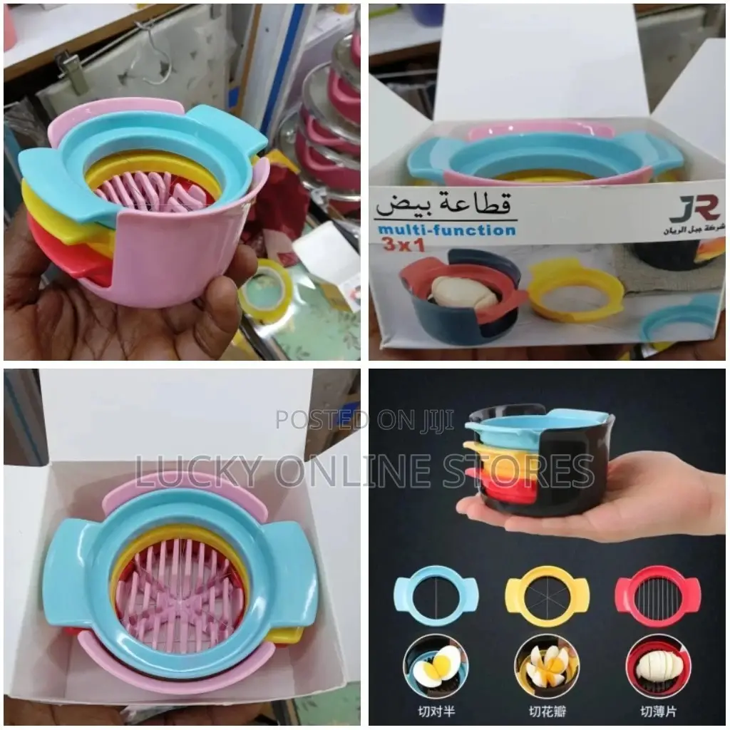 3in1 Upgraded Egg Slicer