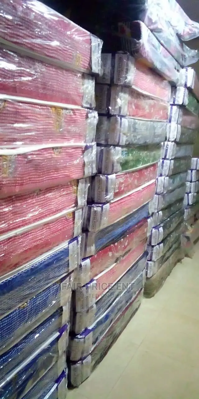 Mattress by Royal Foam Sealed5*6 in 6 Inches( Pink)