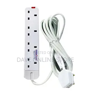 Power King 4 Ways Power King Extension Cable- 3 Meter.