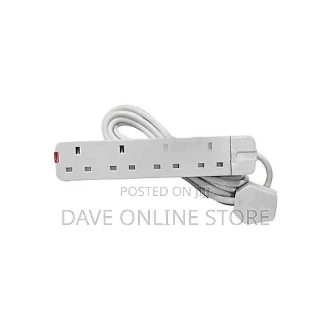 Power King 4 Ways Power King Extension Cable- 3 Meter.