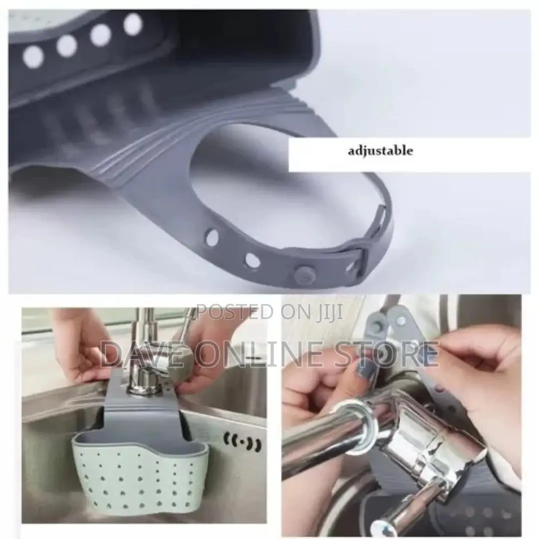 Kitchen Sink Soap Dish,Sponge Drainer Storage Basket Holder