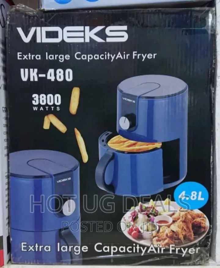 4.8L Oilfree Healthy Air Fryer- Blue