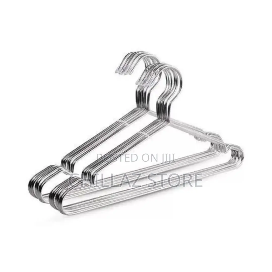 10pcs Stainless Steel Clothes Hangers