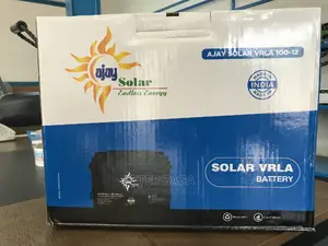 AJAY SOLAR VRLA 100-12v Made in India