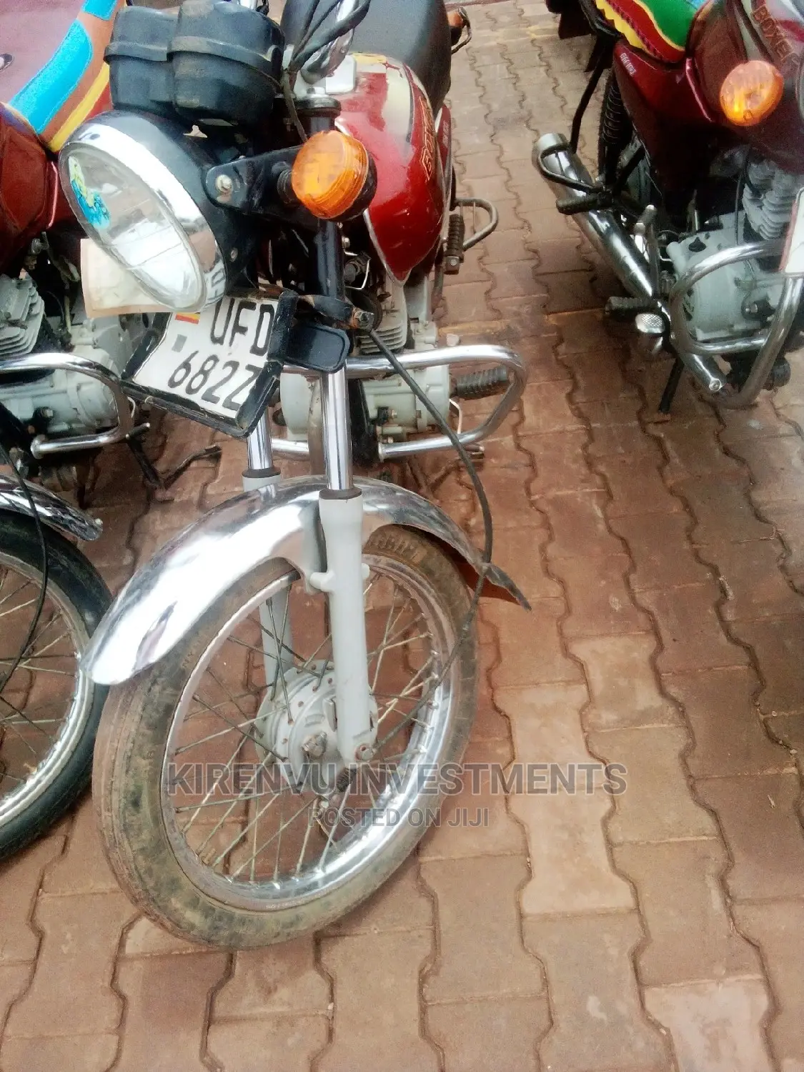 Bajaj Boxer 100 2017 Red