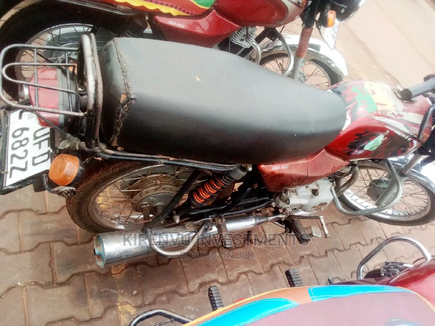 Bajaj Boxer 100 2017 Red