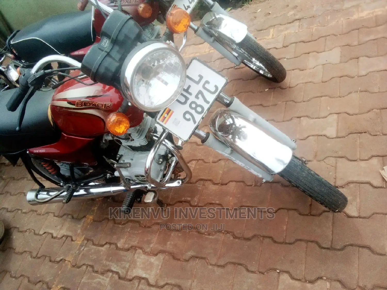 Bajaj Boxer 100 2019 Purple