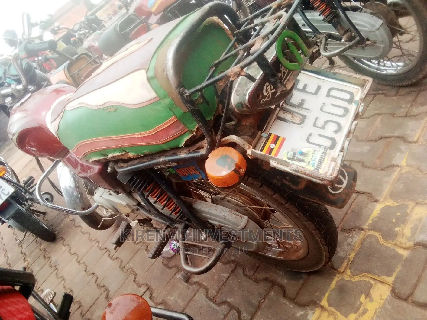 Bajaj Boxer BM100ES 2017 Red