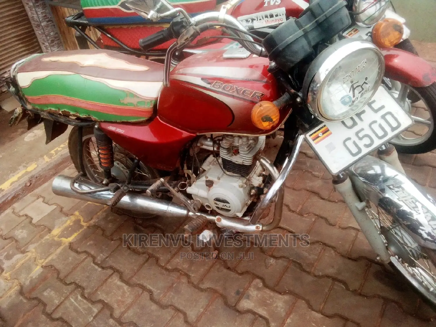 Bajaj Boxer BM100ES 2017 Red