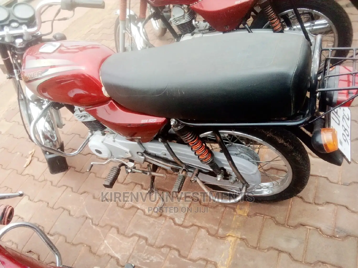 Bajaj Boxer BM100KS 2018 Red