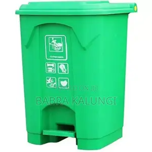 50l Step_on/ Pedal Waste Bin_ Green