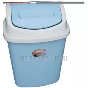 10l Push Dust Bin_ Multicolor