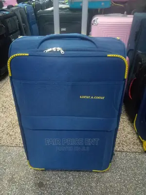 Cloth Suitcases Medium ( Blue)