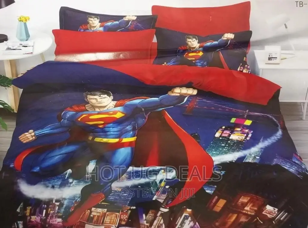 4x6 Kids Character Duvets With ✓1 Pillowcase ✓1 Bedsheet