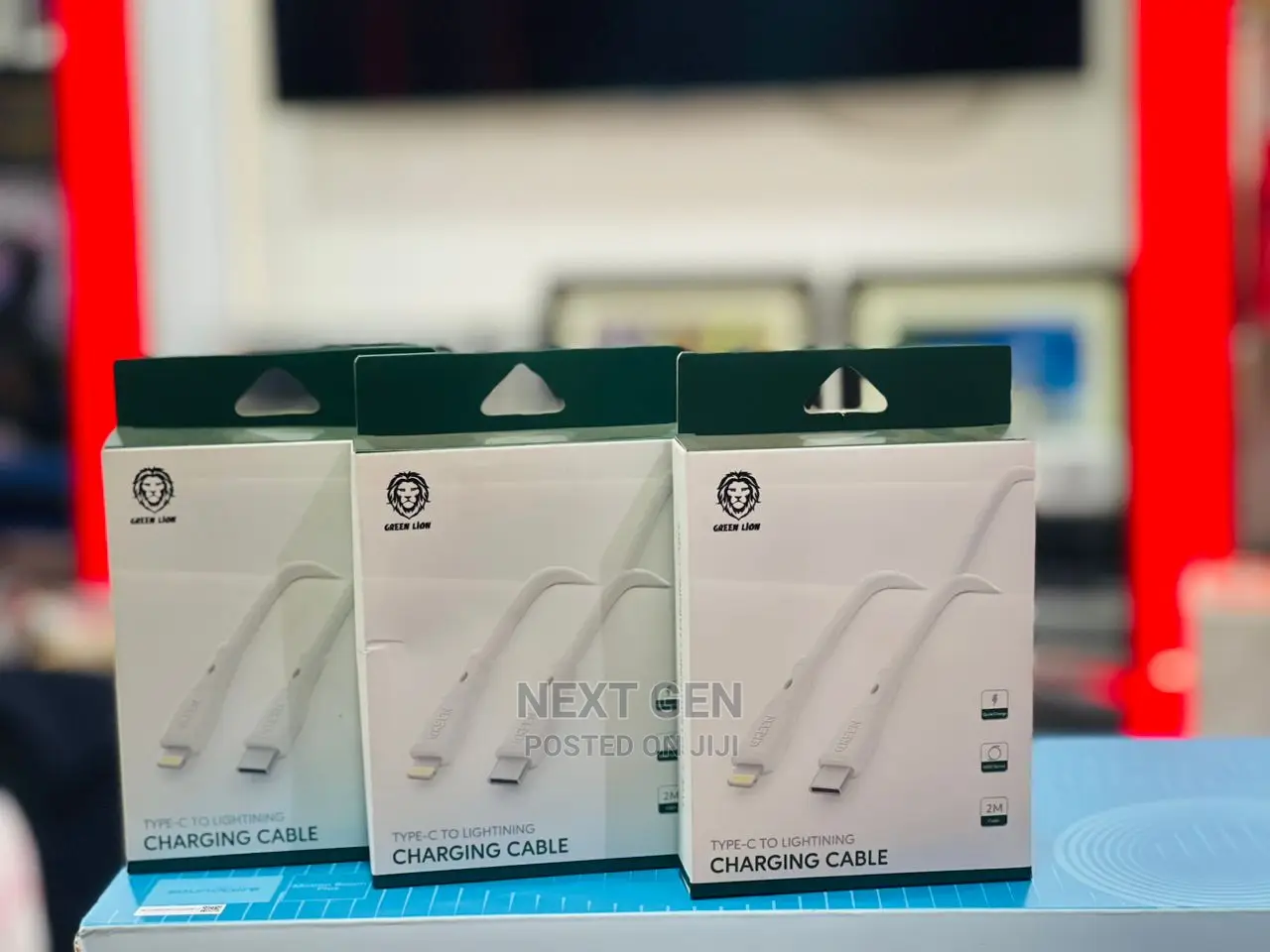 Green Lion Type-C to Lightining Charging Cable