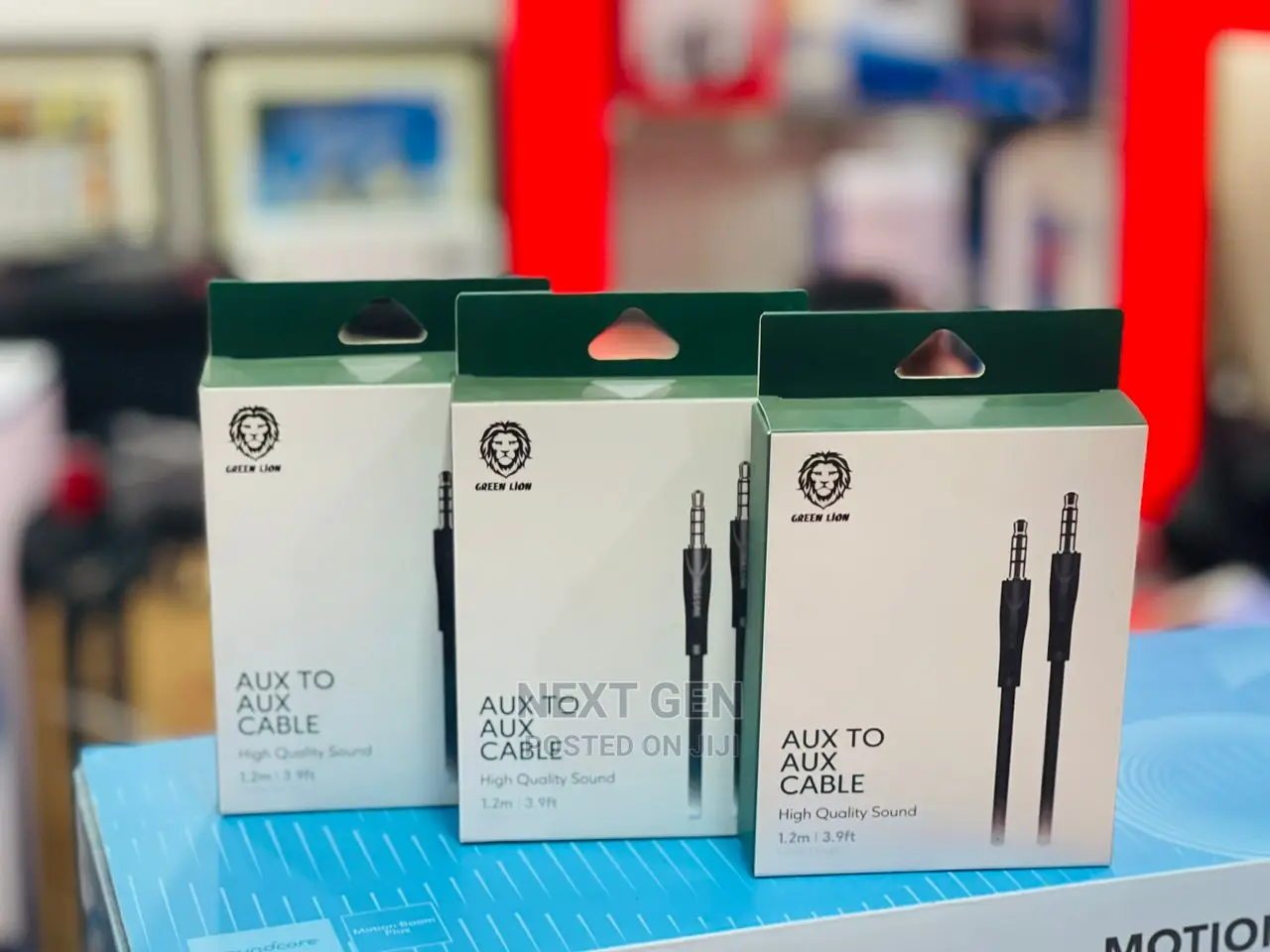 Green Lion Aux to Aux High Quality Sound Cable
