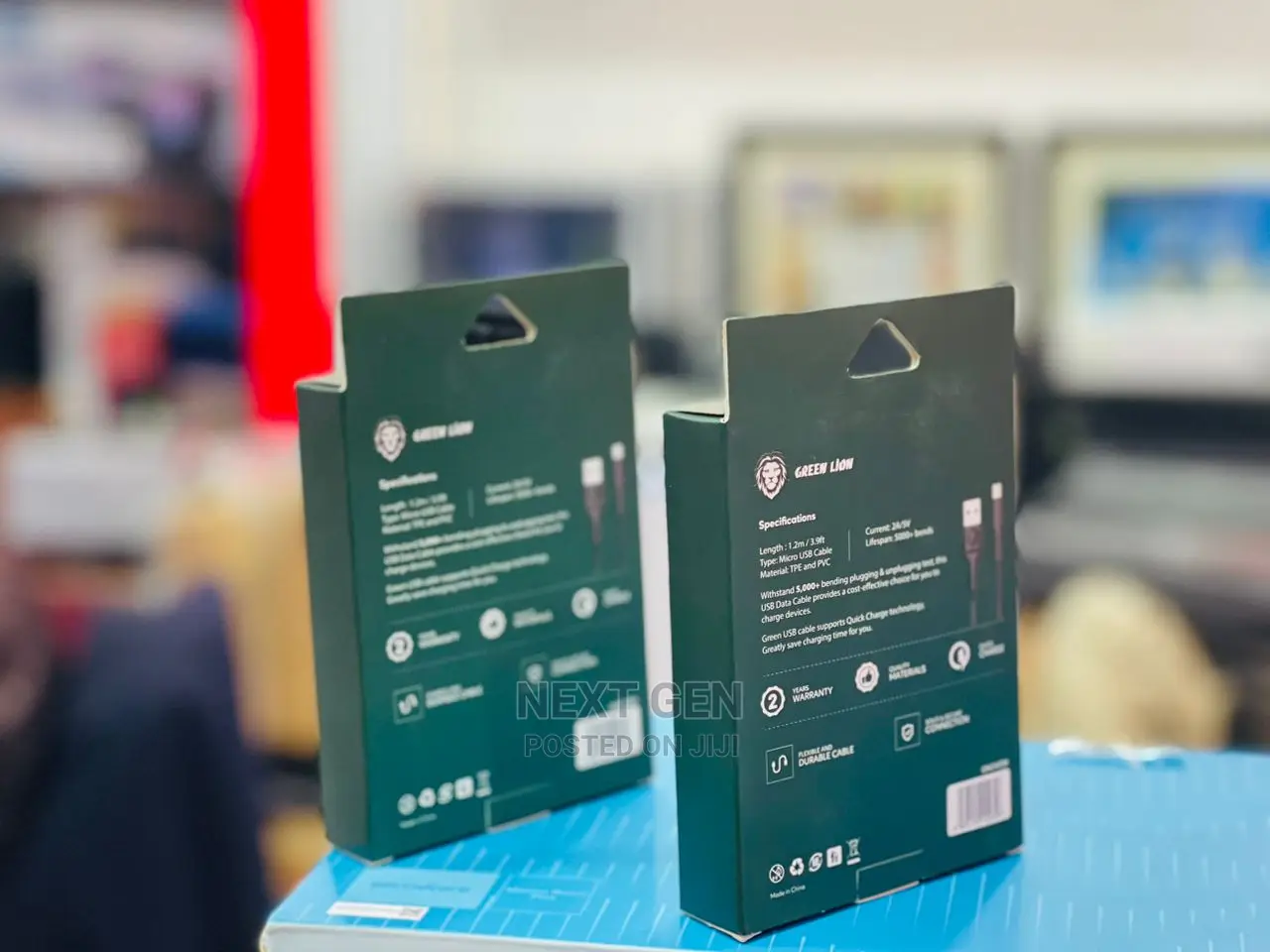 Green Lion USB-C to Type-C USB Cable