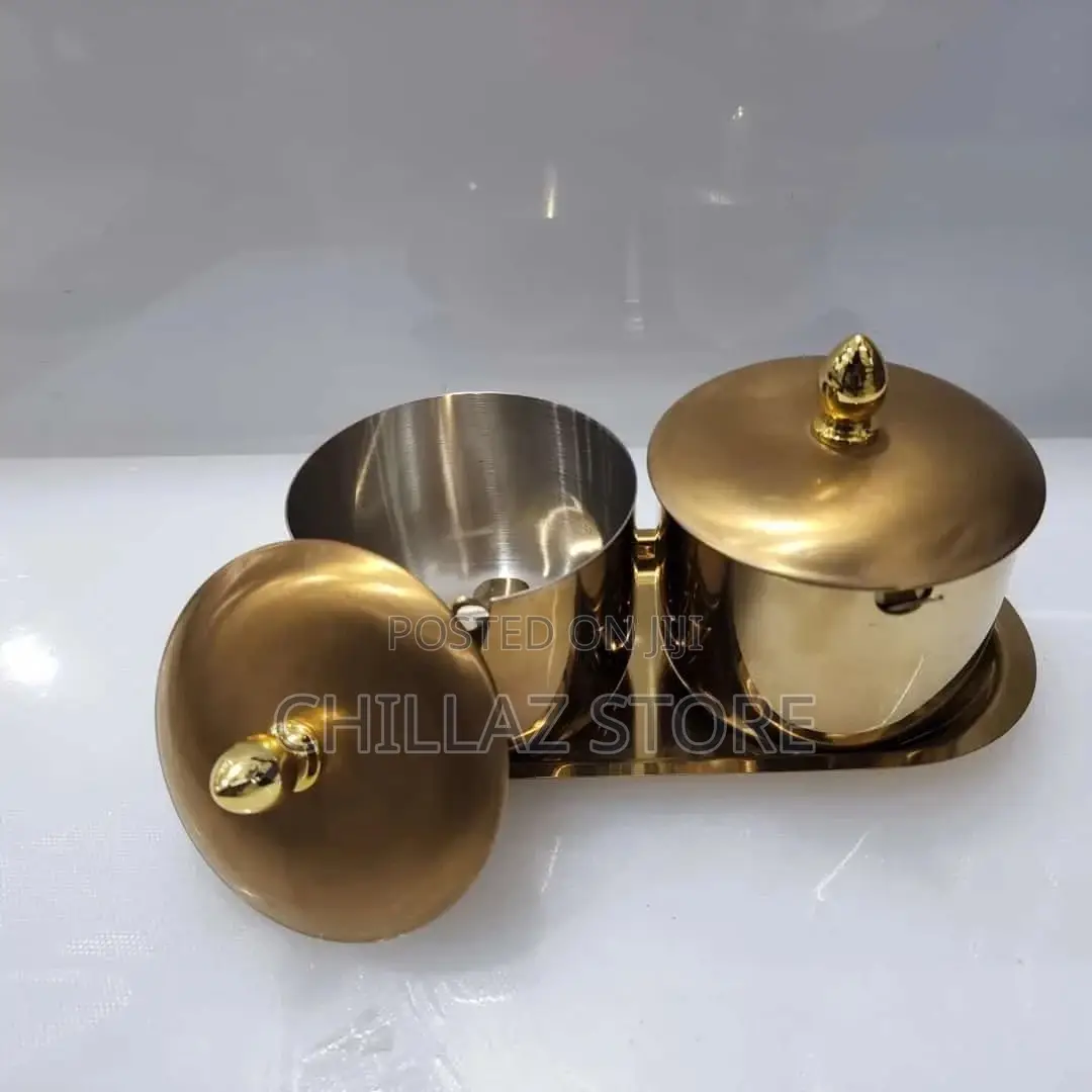 Golden Glasses and Bowls