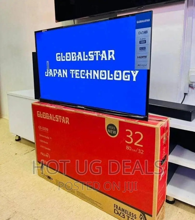 32inch Framless Led Digital Tv With Inbuilt Free To Air