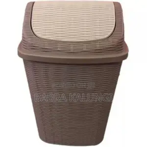 Nice Small in and Out Waste Bin With Its Cover