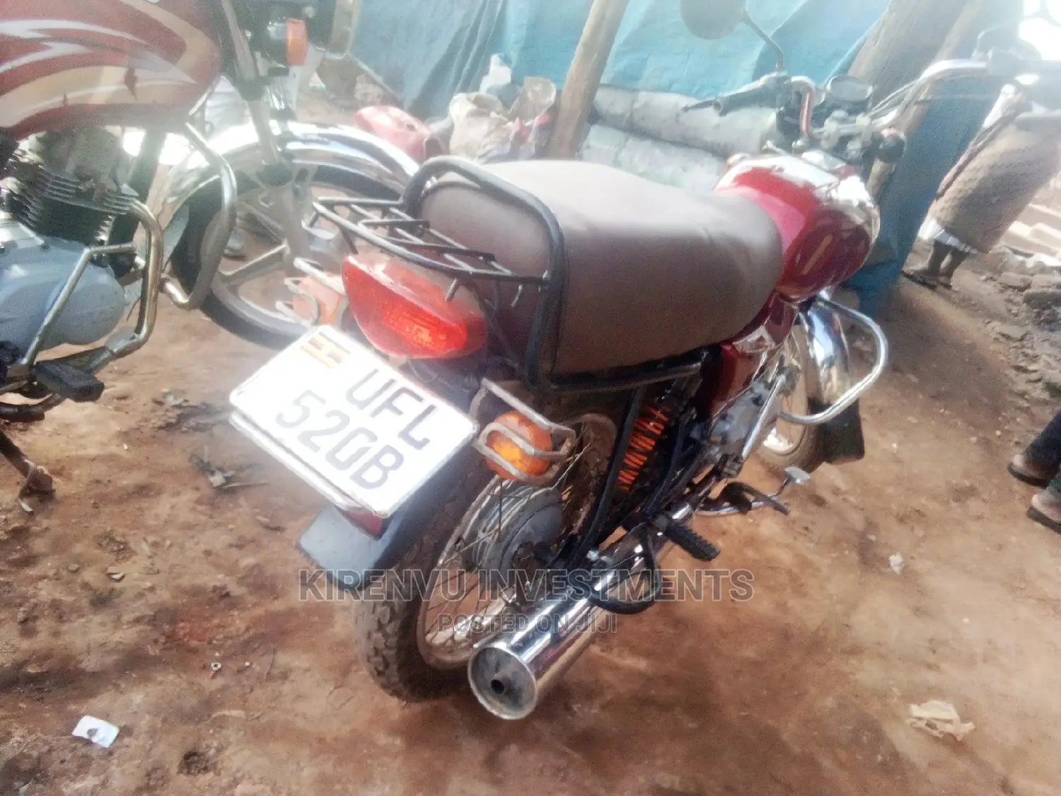 Bajaj Boxer 100 2018 Red