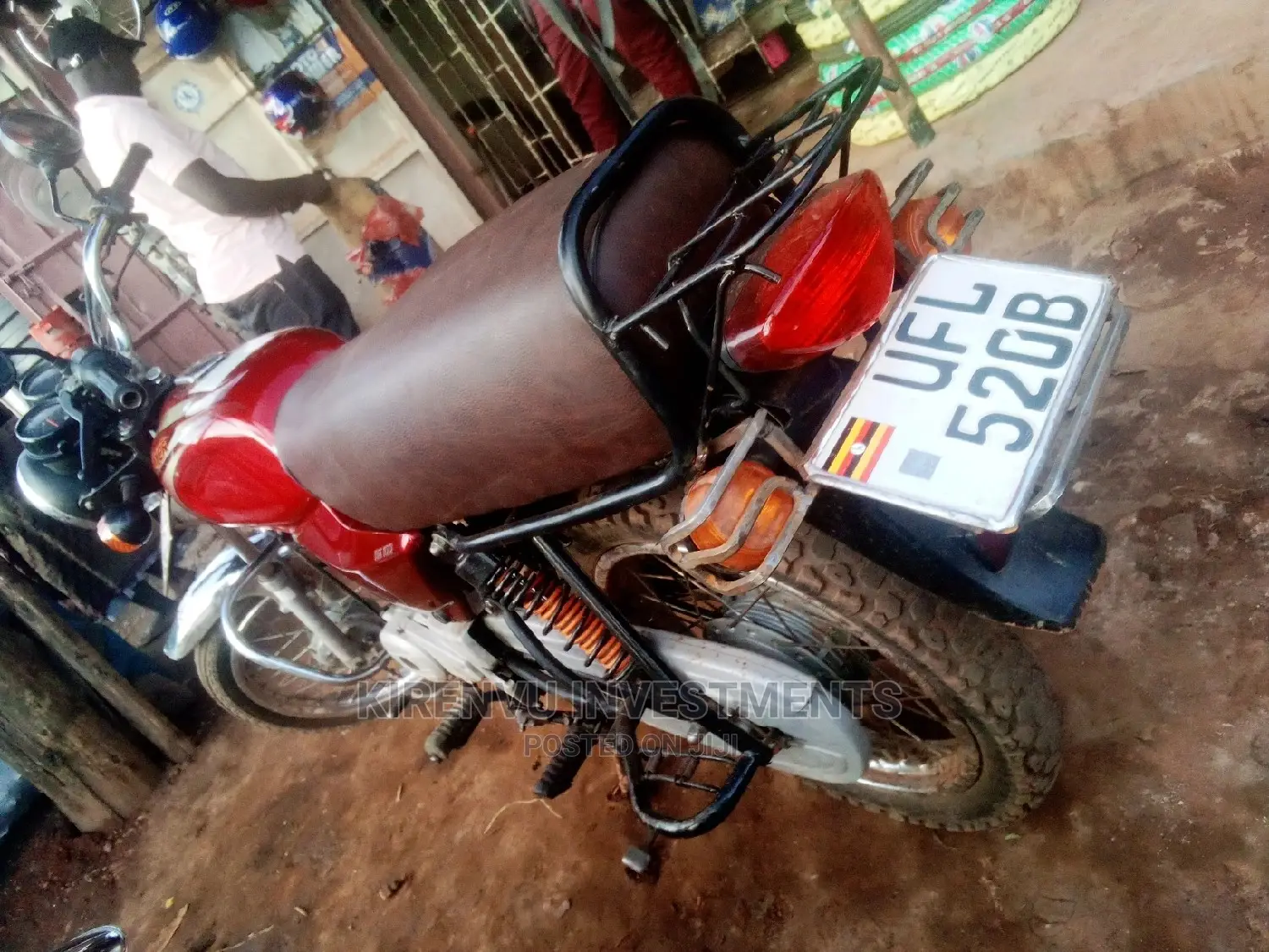 Bajaj Boxer 100 2018 Red