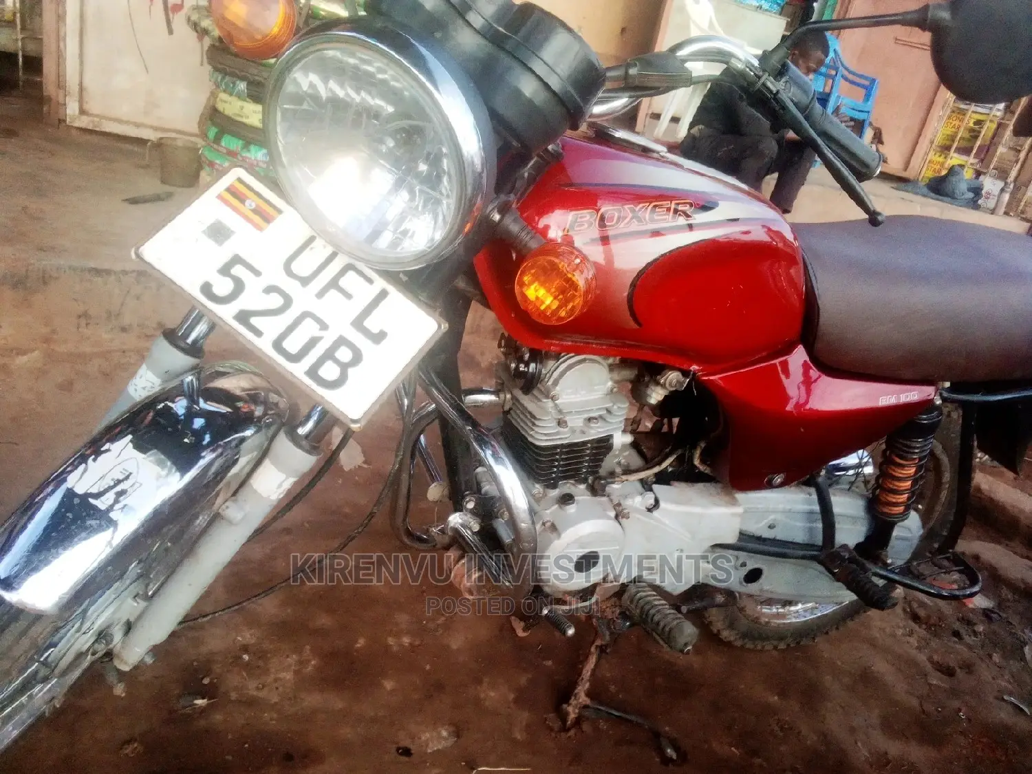 Bajaj Boxer 100 2018 Red