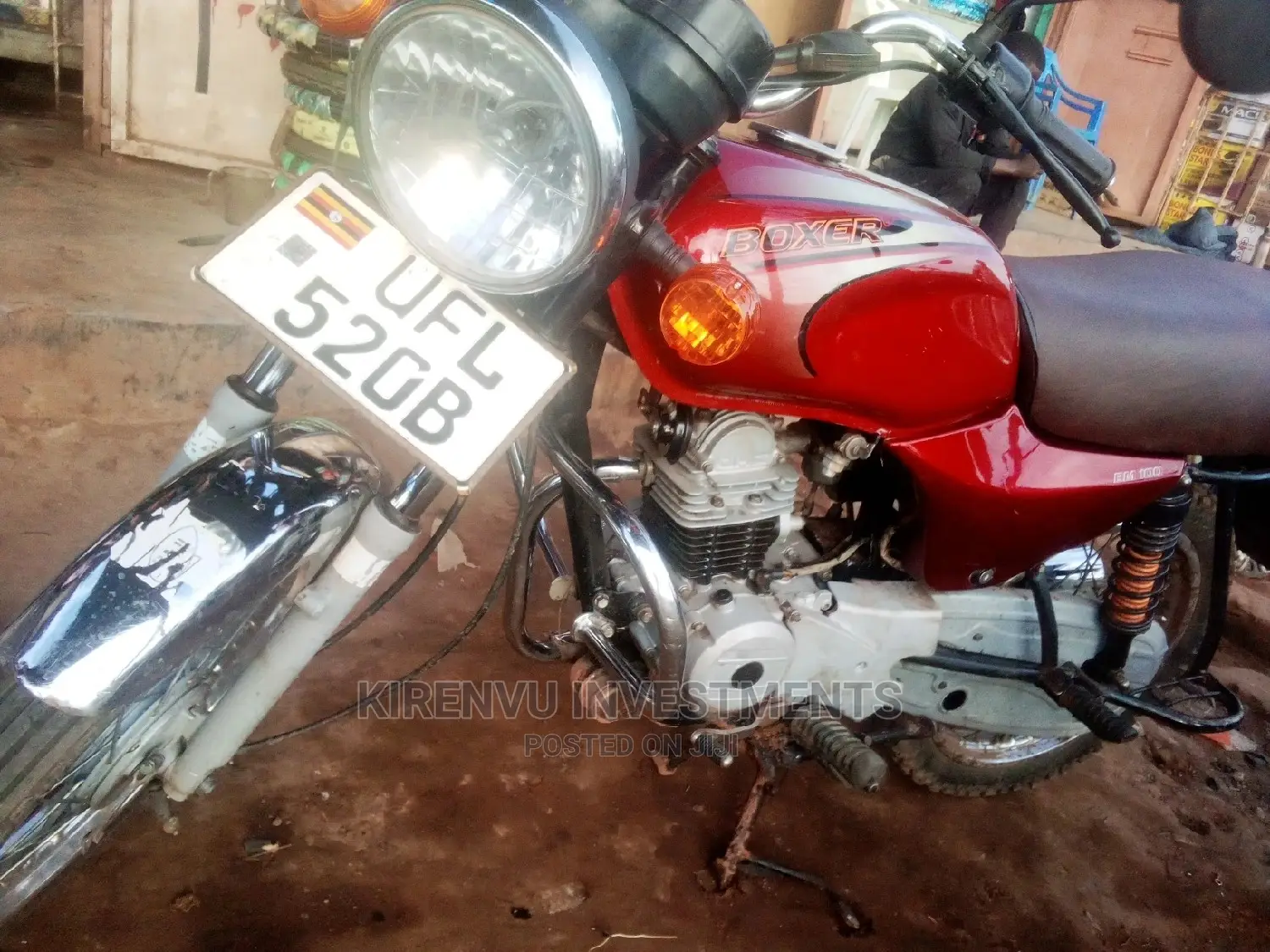 Bajaj Boxer 100 2018 Red