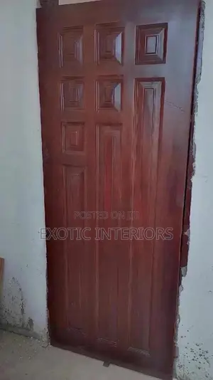 Mahogany Wood Door Call
