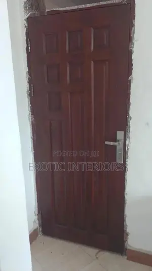 Mahogany Wood Door Call