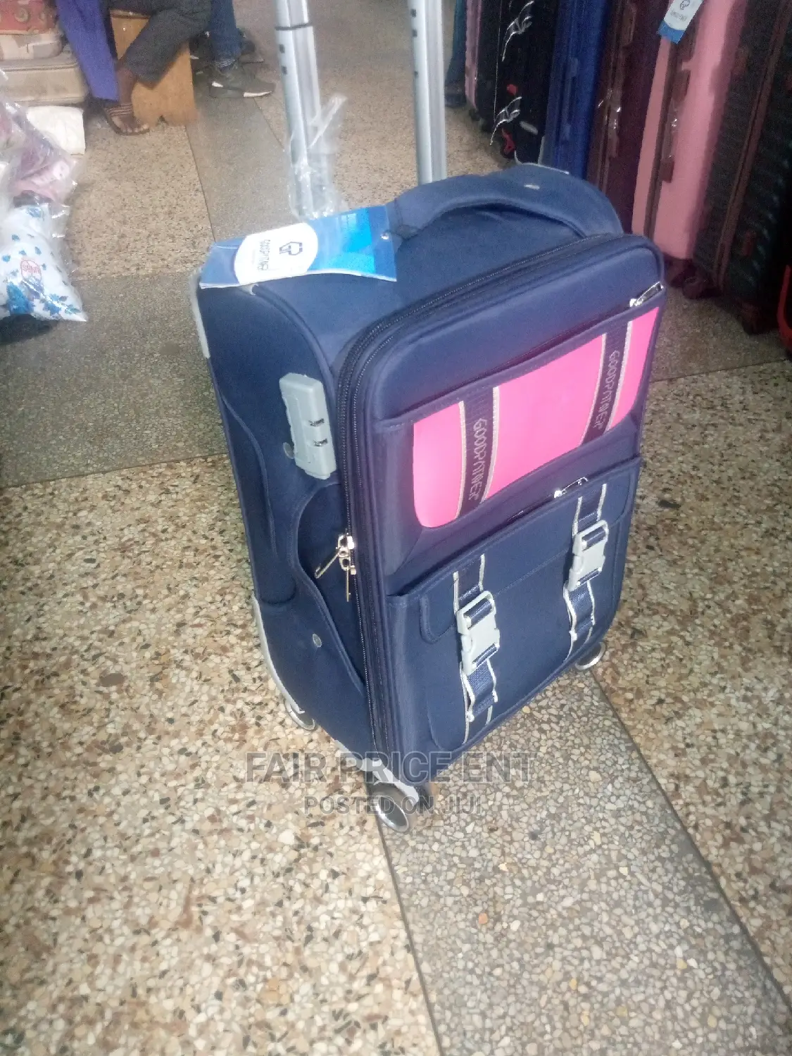 Original Cloth Suitcases Small (Blue)