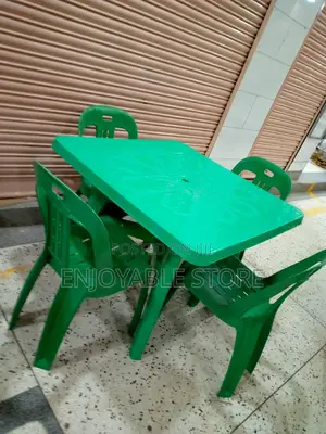 Plastic Table Chairs Set