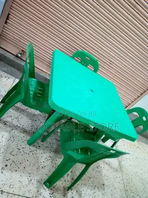Plastic Table Chairs Set