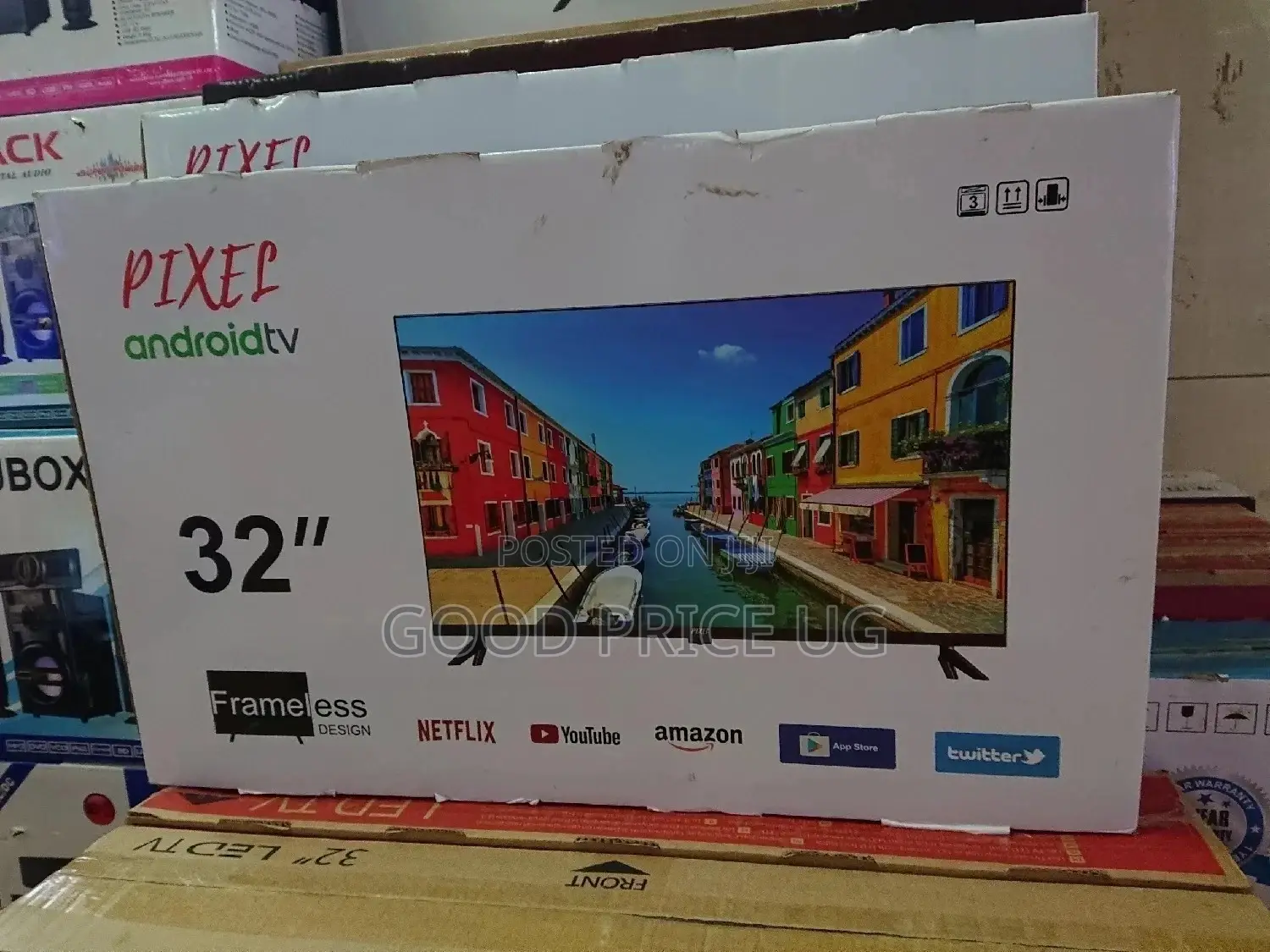 32 PIXEL SMART Android TV With 2 Years Warranty.