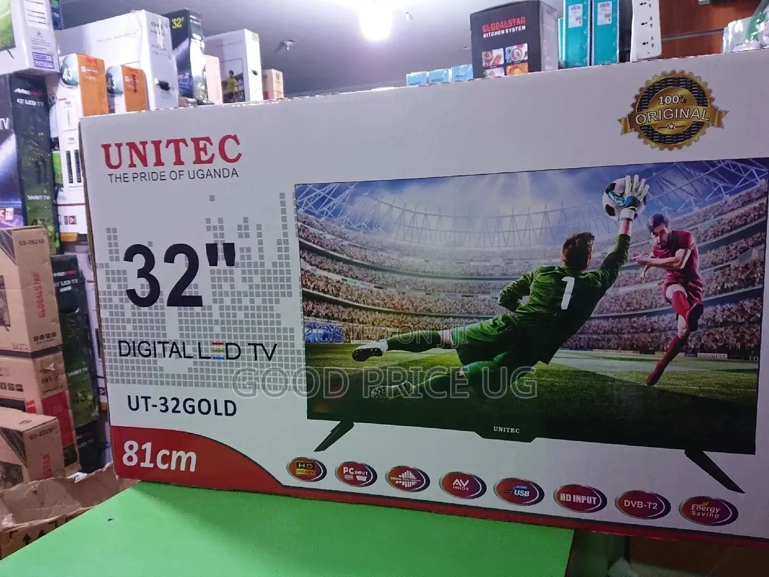 32 UNITEC Digital LED Tv With 2 Years Warranty .