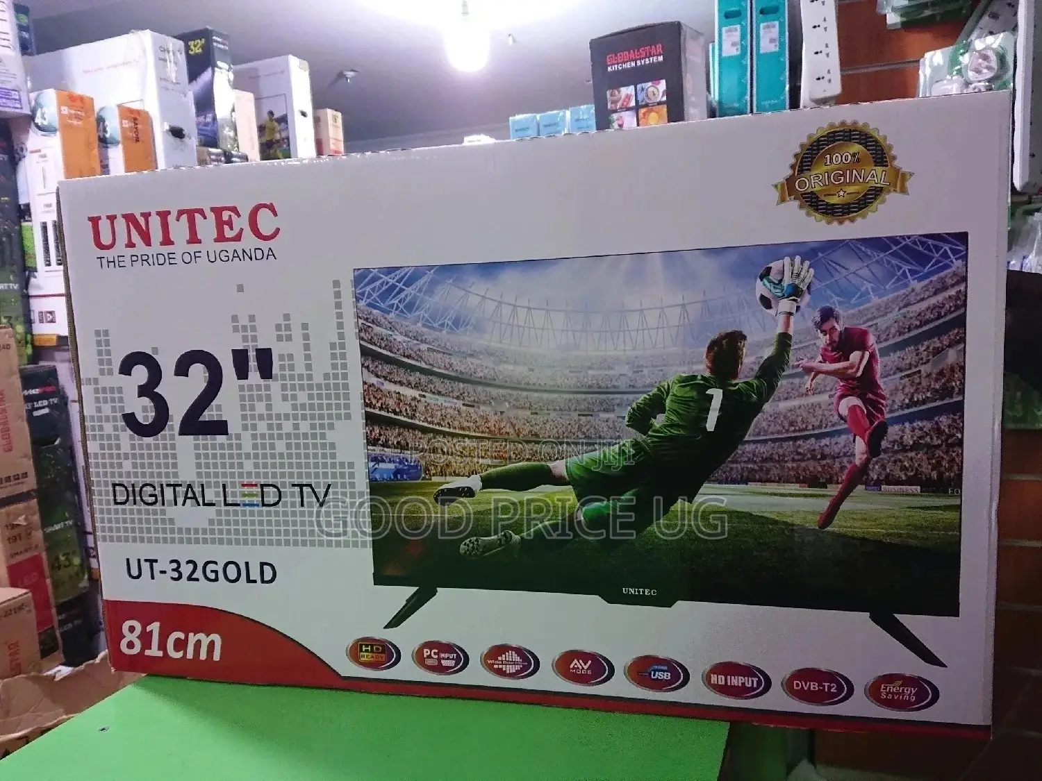 32 UNITEC Digital LED Tv With 2 Years Warranty .