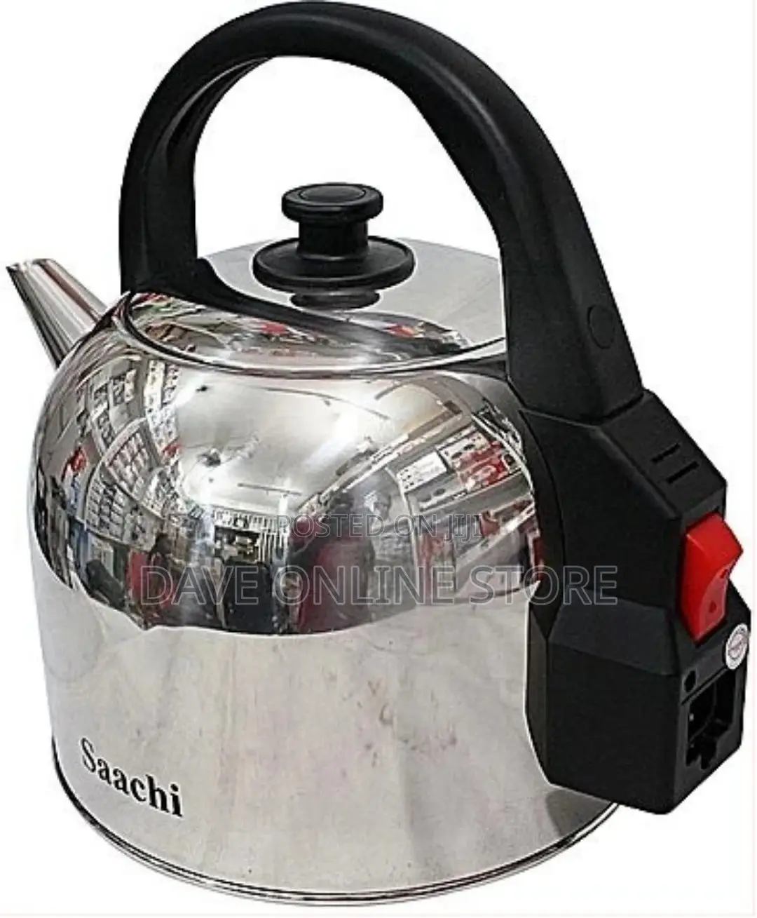 Saachi NL-KT-7735 Electric Kettle 5 Litres – Black,Silver