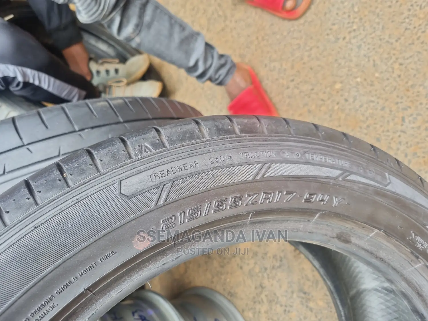 215/55r17 Dunlop Used Tyres
