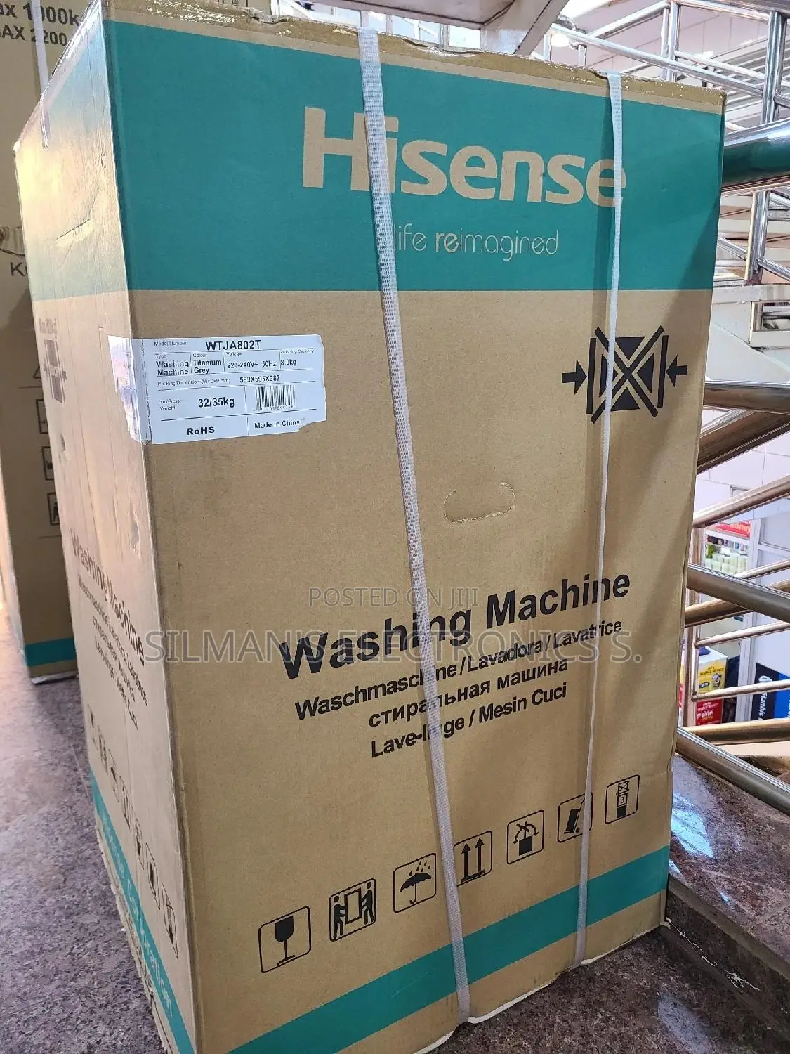 Hisense 8kg Front Load Washing Machine