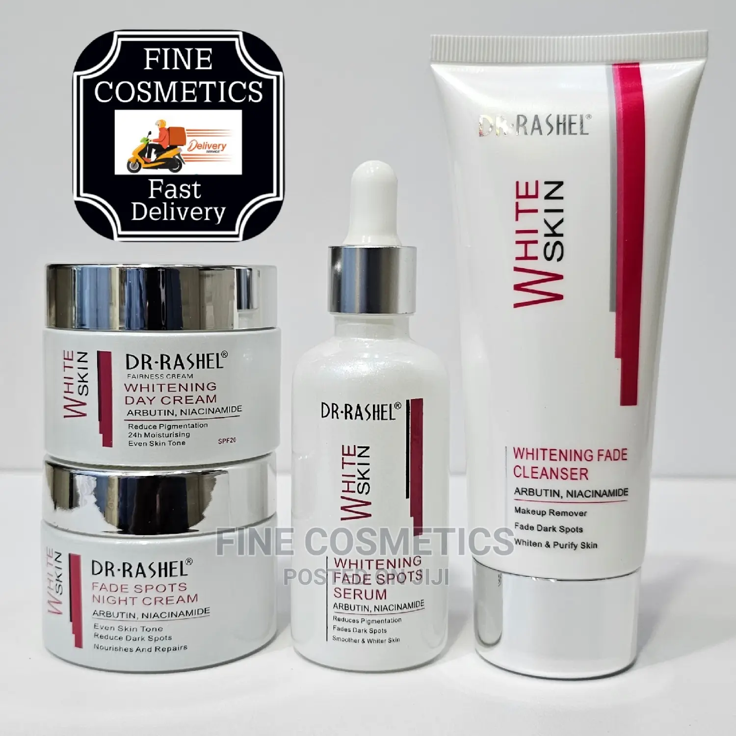 Dr. Rashel White Skin Whitening Fade Spots 4 Piece Set