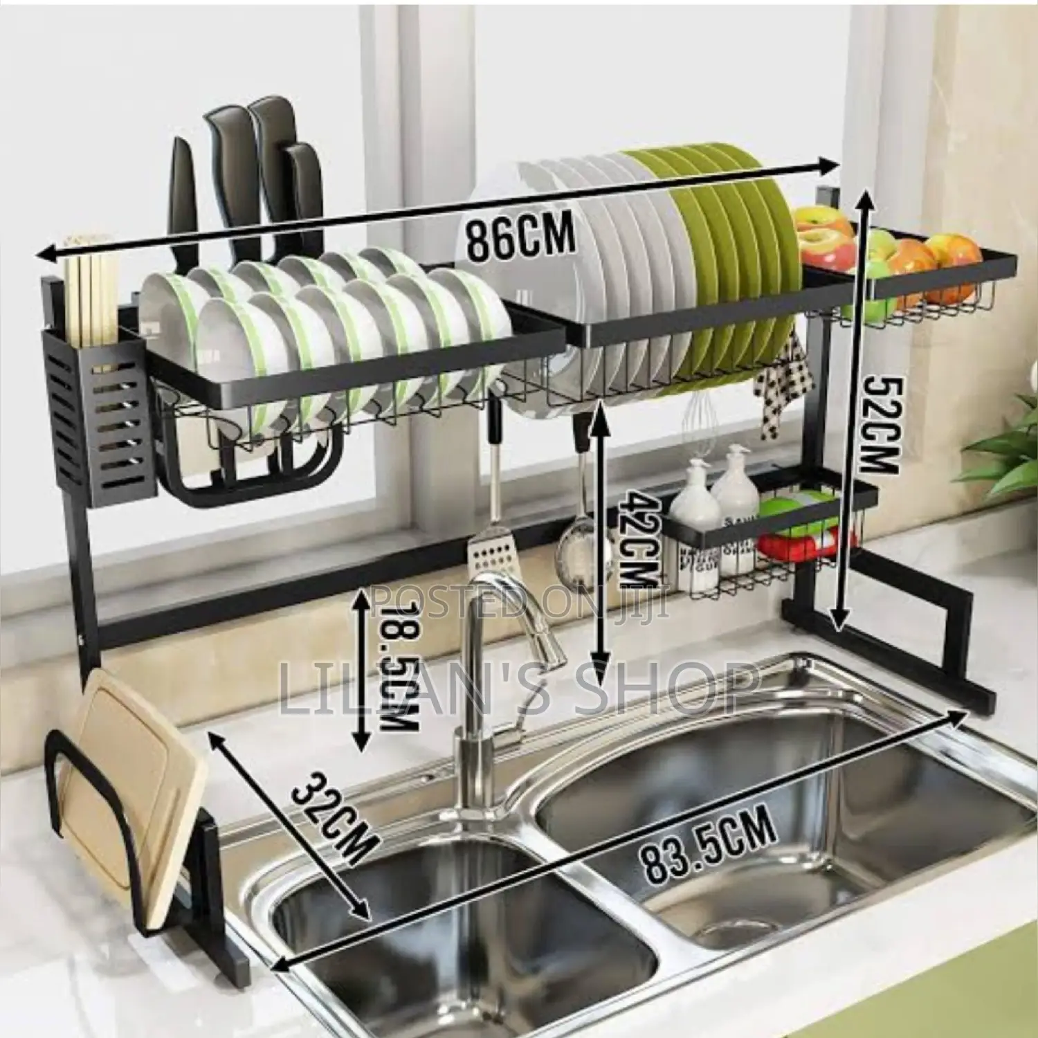 Dish Drying Rack-Over the Sink