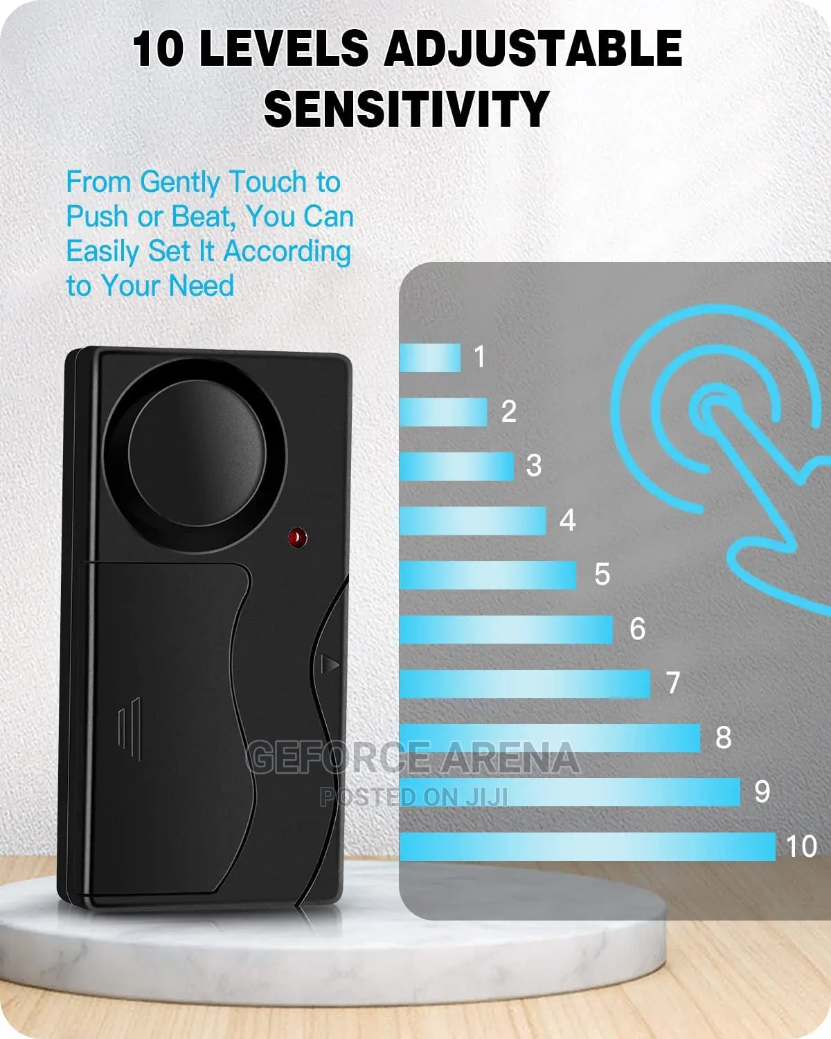 Wireless Vibration Security Alarm-Secure Your Home/Shop/Cars