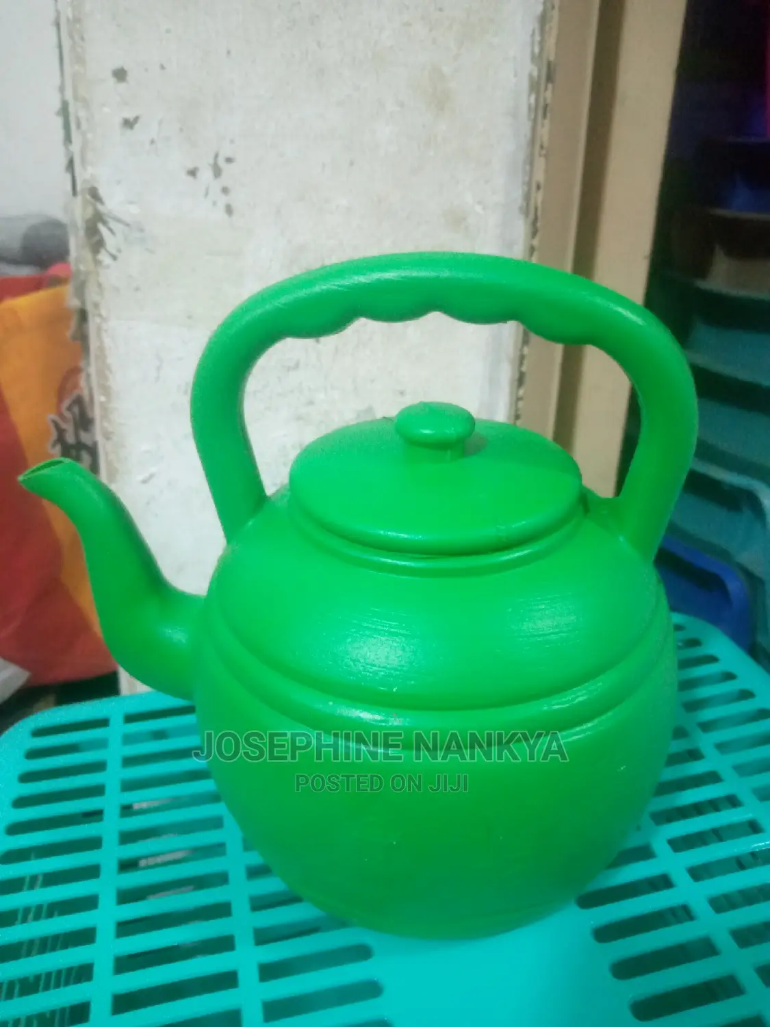 Plastic Kettle, Green
