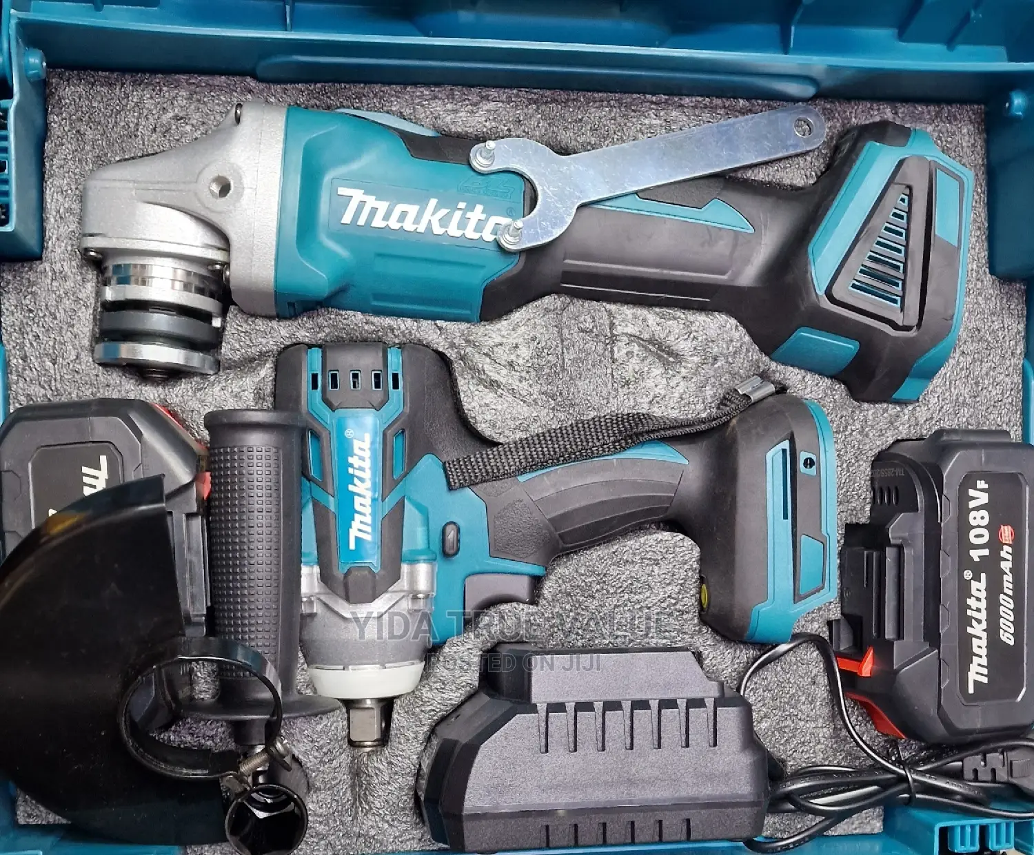 Cordless Grinder and Cordless Air Wrench