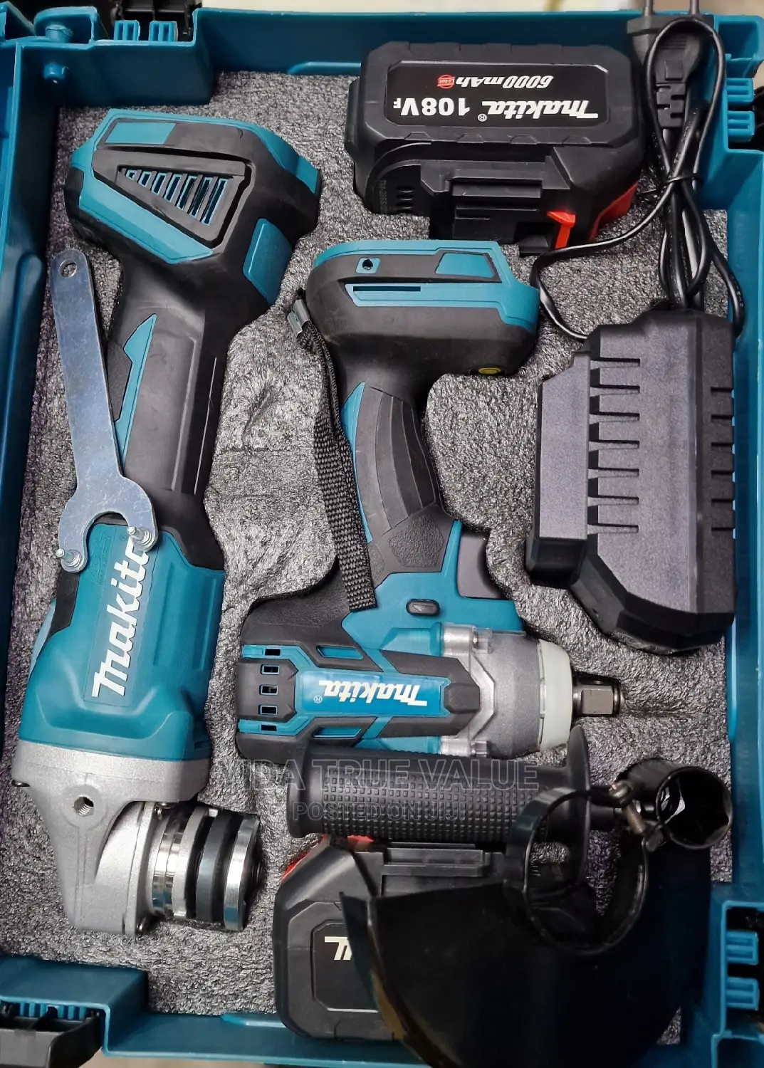 Cordless Grinder and Cordless Air Wrench