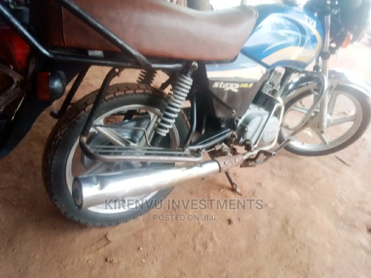 TVS XL 100 2015 Blue