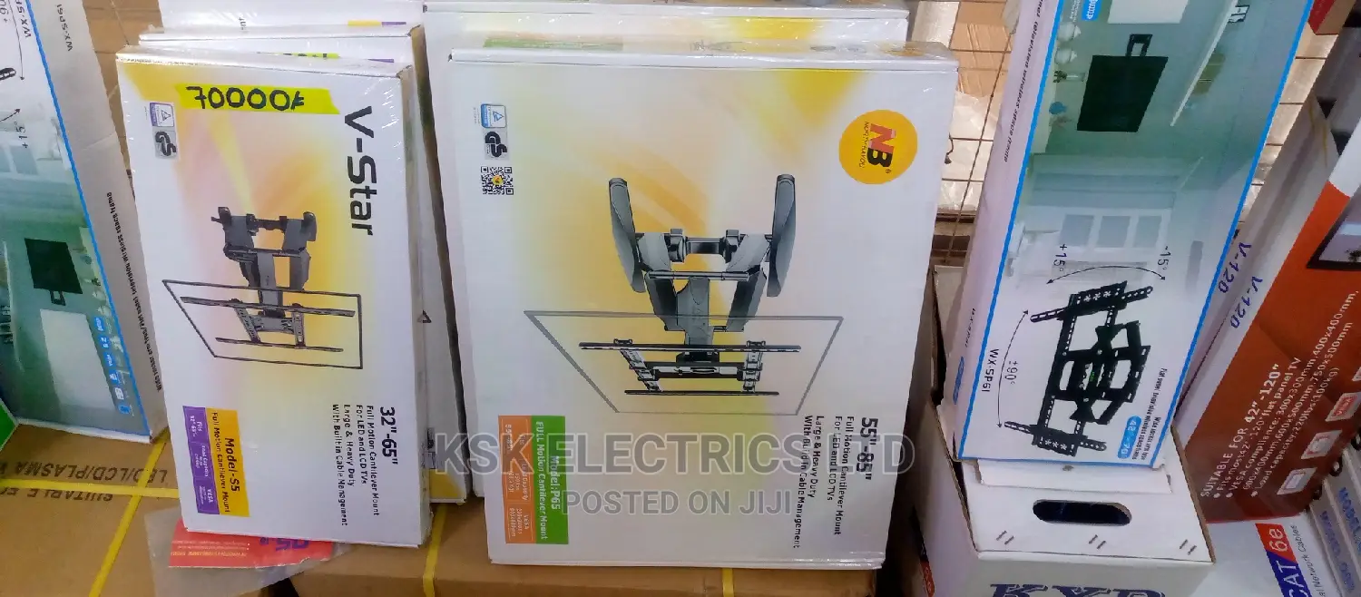 Full Motion Cantilever Mount 55-85 Size