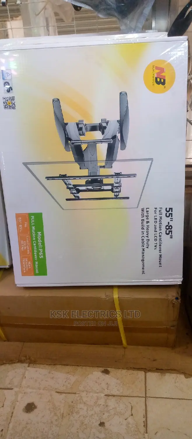 Full Motion Cantilever Mount 55-85 Size