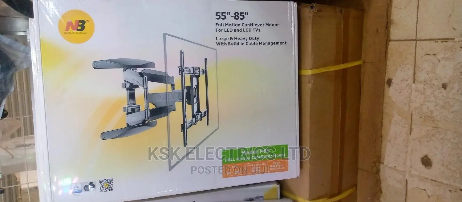 Full Motion Cantilever Mount 55-85 Size