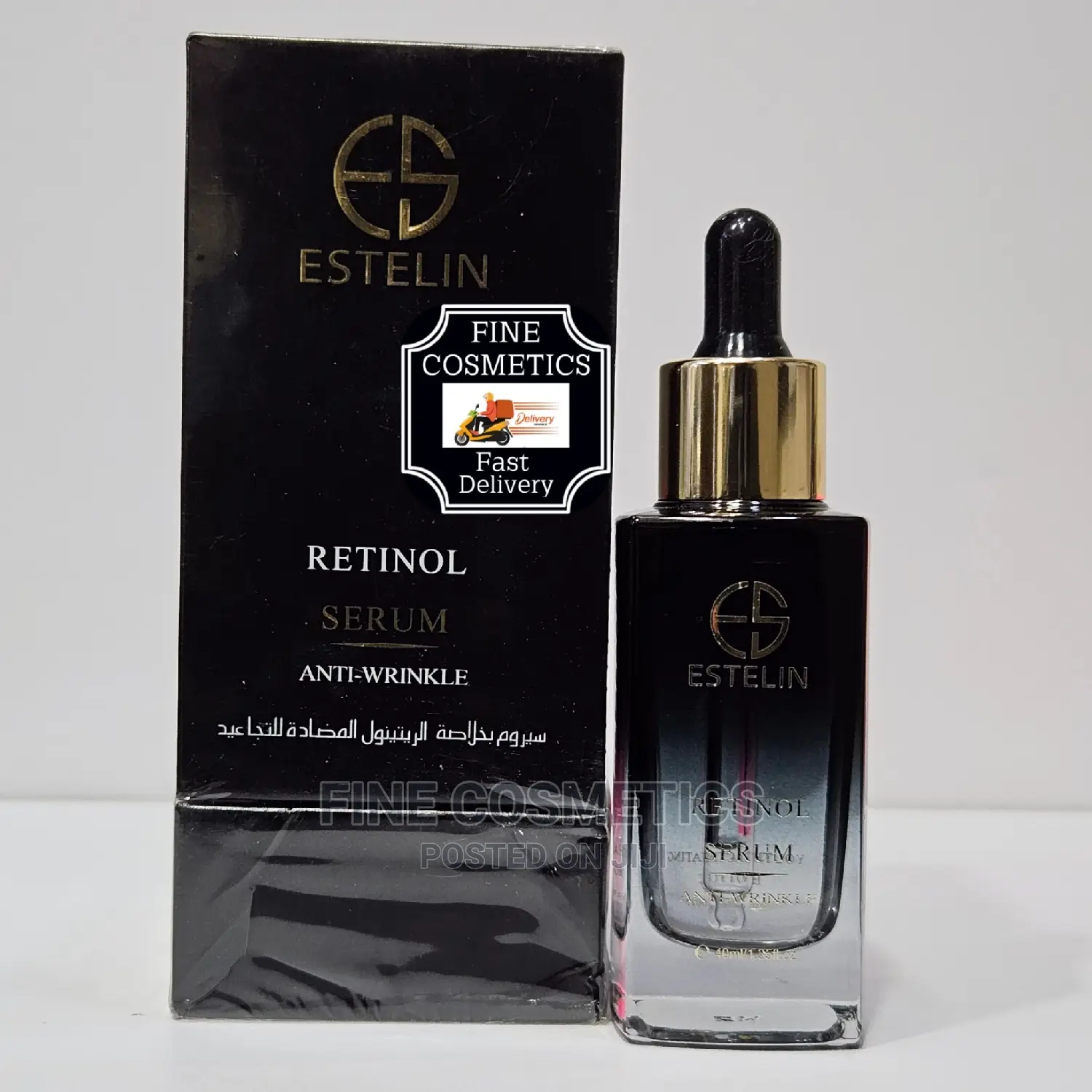 Anti-wrinkle Retinol Serum By Estelin For Anti-aging.